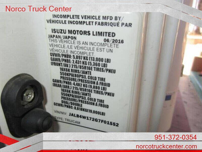 2016 Isuzu NPR