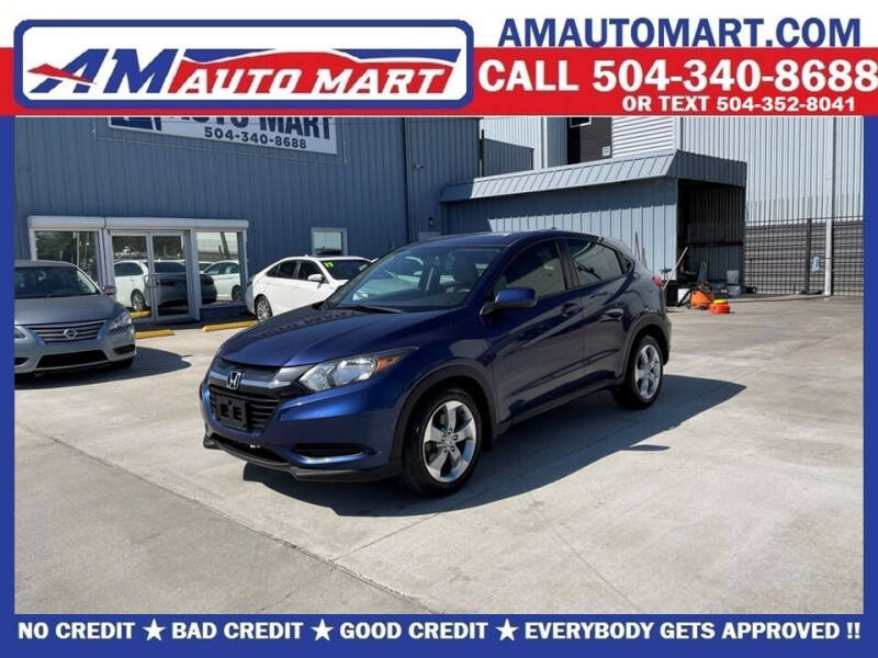 2017 Honda HR-V for sale at AM Auto Mart Marrero LLC in Marrero LA