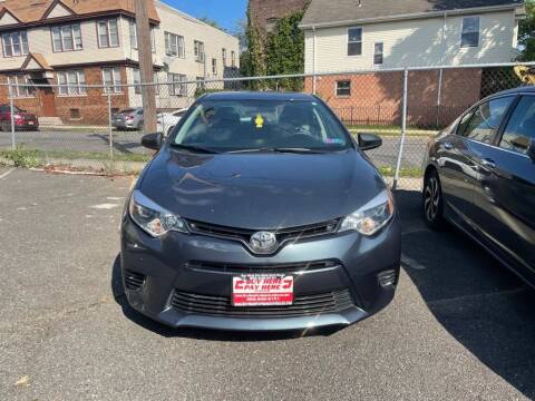 2016 Toyota Corolla for sale at Buy Here Pay Here Auto Sales in Newark NJ