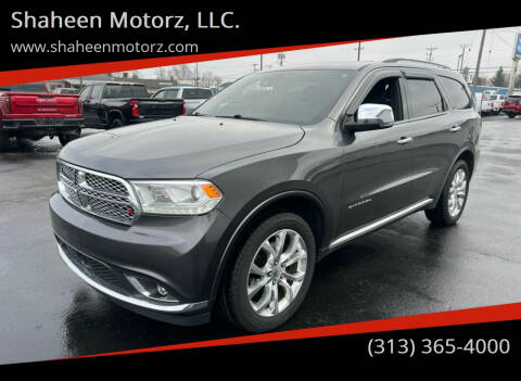 2016 Dodge Durango Citadel Anodized Platinum