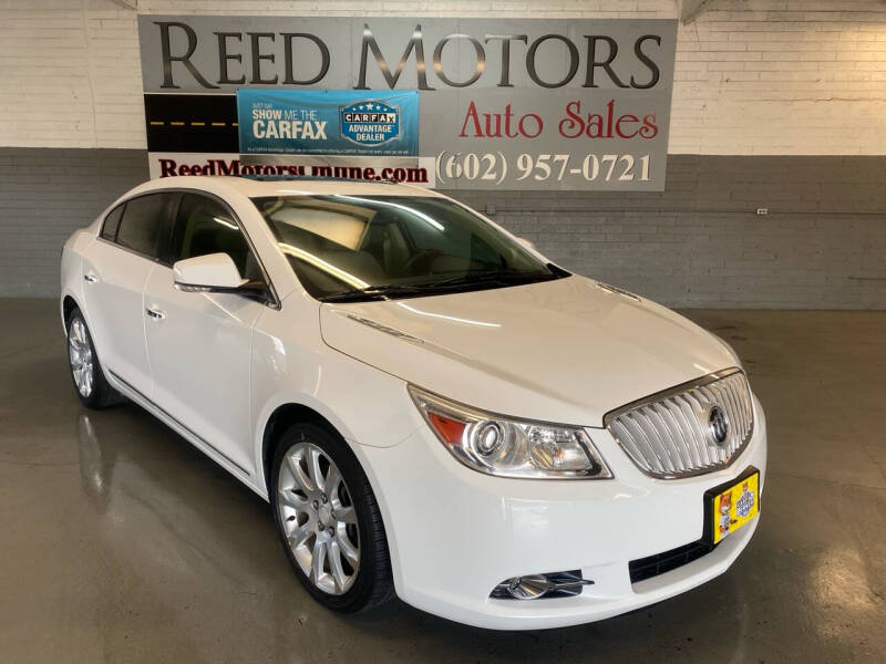 2010 Buick LaCrosse for sale at REED MOTORS LLC in Phoenix AZ