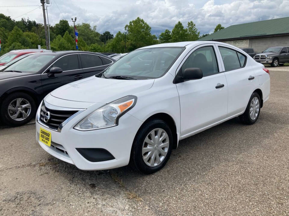 2015 Nissan Versa for sale at Cambridge Used Cars in Cambridge, OH