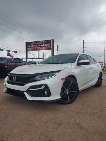 2020 Honda Civic for sale at AMT AUTO SALES LLC in Houston TX