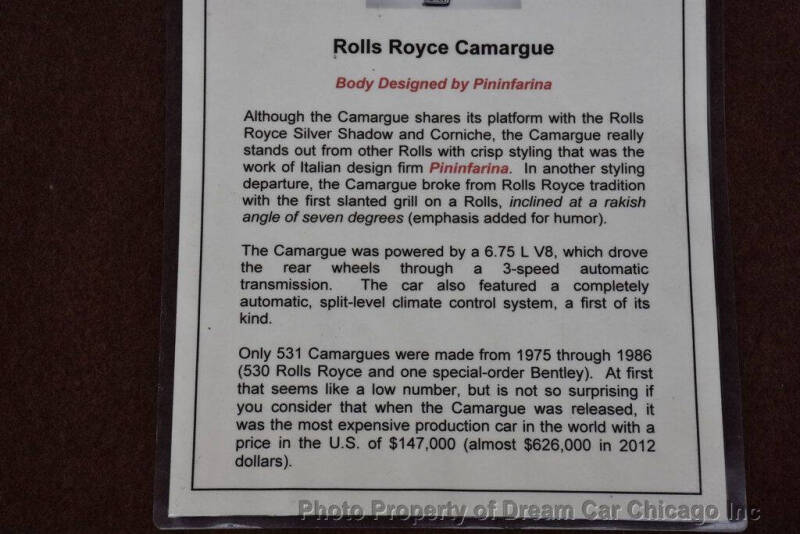 1984 Rolls-Royce Camargue