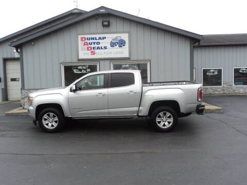 2015 GMC Canyon for sale at Dunlap Auto Deals in Elkhart IN