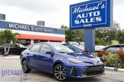2018 Toyota Corolla for sale at Michael's Auto Sales Corp in Hollywood FL