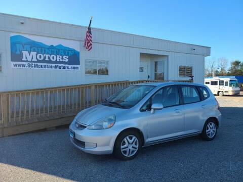 2007 Honda Fit for sale at Mountain Motors LLC in Spartanburg SC