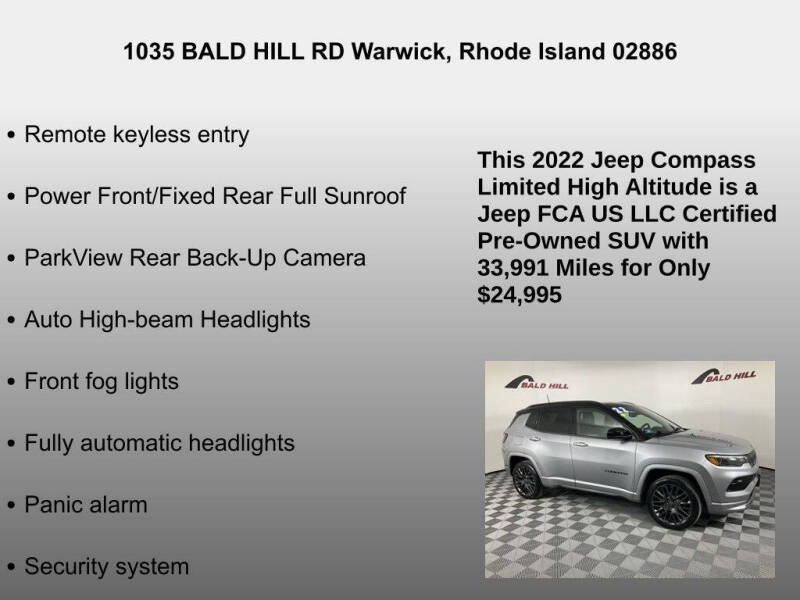 2022 Jeep Compass High Altitude