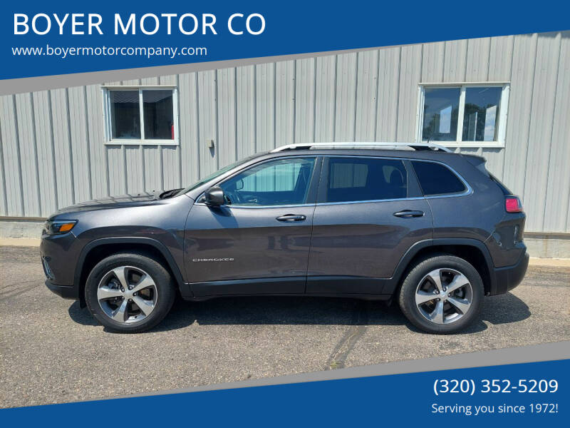 2020 Jeep Cherokee for sale at BOYER MOTOR CO in Sauk Centre MN
