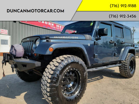 2007 Jeep Wrangler Unlimited for sale at DuncanMotorcar.com in Buffalo NY