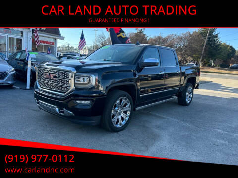 2017 GMC Sierra 1500 for sale at CAR LAND  AUTO TRADING - CAR LAND AUTO TRADING in Raleigh NC