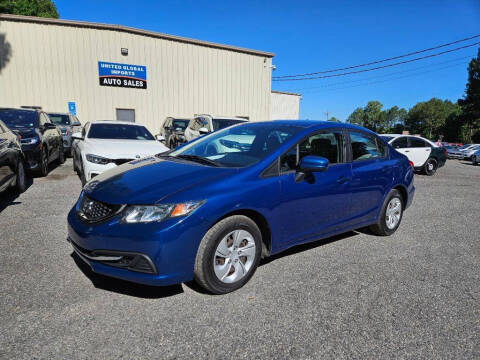 2015 Honda Civic for sale at United Global Imports LLC in Cumming GA