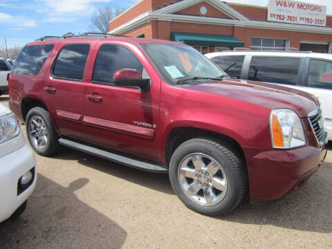 2009 GMC Yukon for sale at W & W MOTORS in Clovis NM
