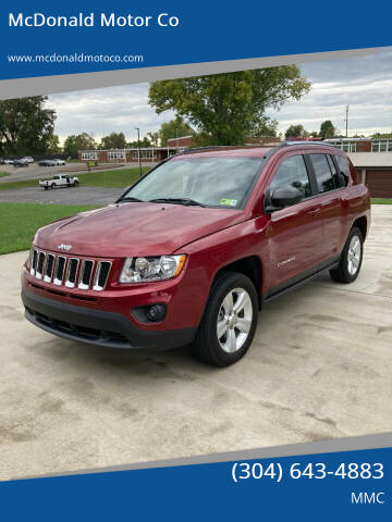 2012 Jeep Compass for sale at McDonald Motor Co in Harrisville WV