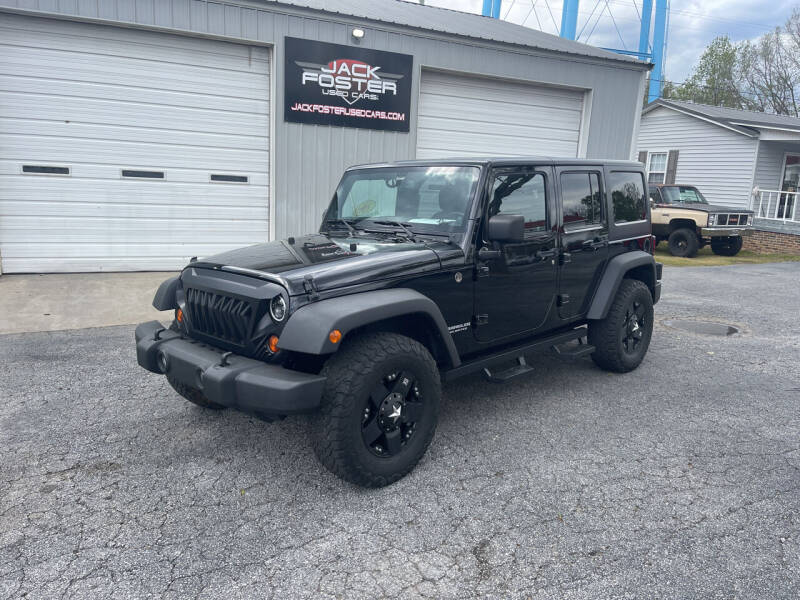2013 Jeep Wrangler Unlimited for sale at Jack Foster Used Cars LLC in Honea Path SC