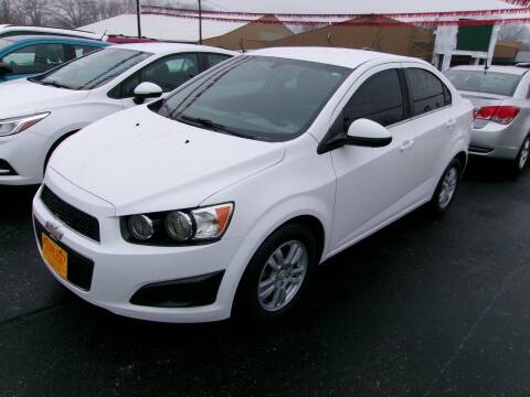 2015 Chevrolet Sonic for sale at River City Auto Sales in Cottage Hills IL