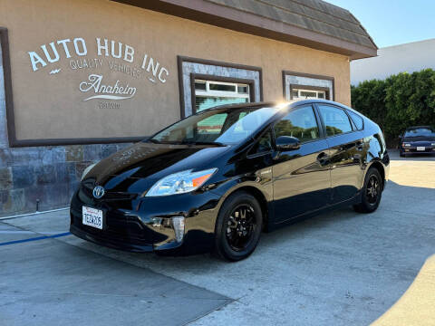 2014 Toyota Prius for sale at Auto Hub, Inc. in Anaheim CA