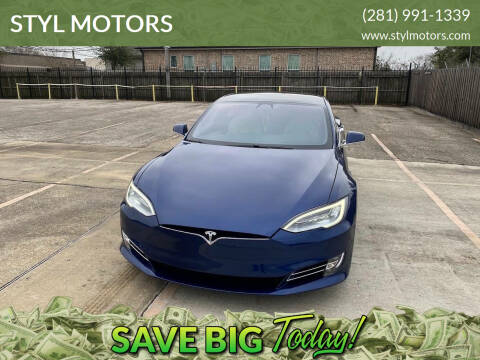 2021 Tesla Model S for sale at STYL MOTORS in Pasadena TX