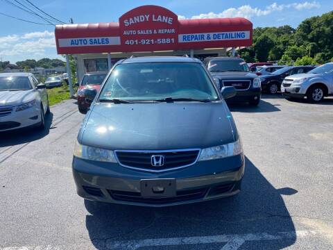 2004 Honda Odyssey for sale at Sandy Lane Auto Sales and Repair in Warwick RI