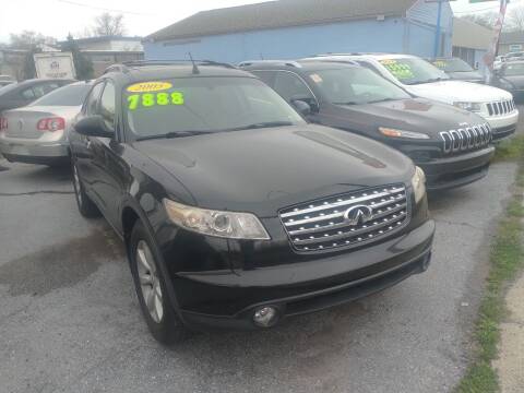 2004 Infiniti FX35 for sale at BRAUNS AUTO SALES in Pottstown PA