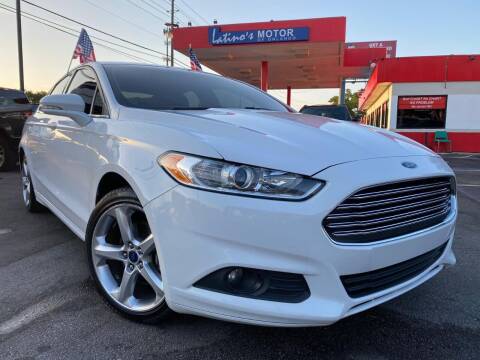 2016 Ford Fusion for sale at LATINOS MOTOR OF ORLANDO in Orlando FL