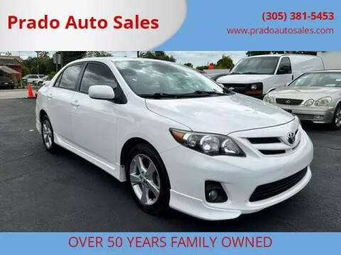 2013 Toyota Corolla for sale at Prado Auto Sales in Miami FL