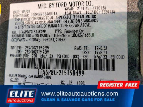 2020 Ford Mustang GT
