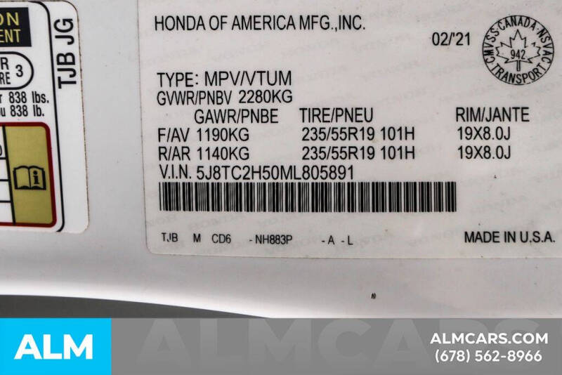 2021 Acura RDX SH-AWD w/Tech