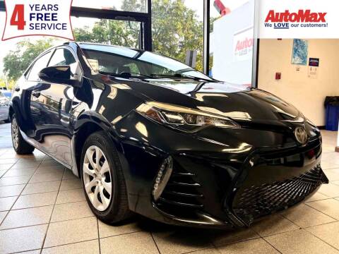 2017 Toyota Corolla for sale at Auto Max in Hollywood FL