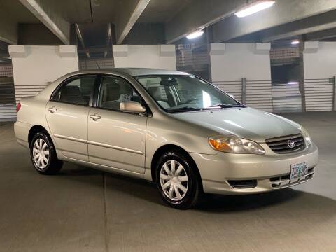 2004 Toyota Corolla for sale at Rave Auto Sales in Corvallis OR