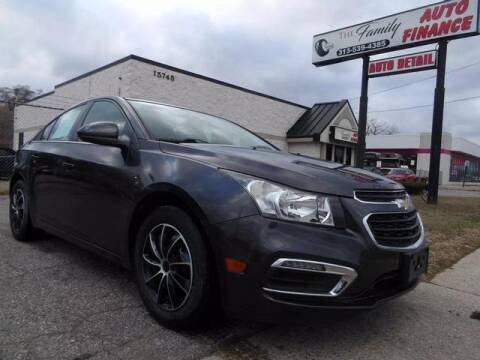 2016 Chevrolet Cruze Limited for sale at The Family Auto Finance in Redford MI
