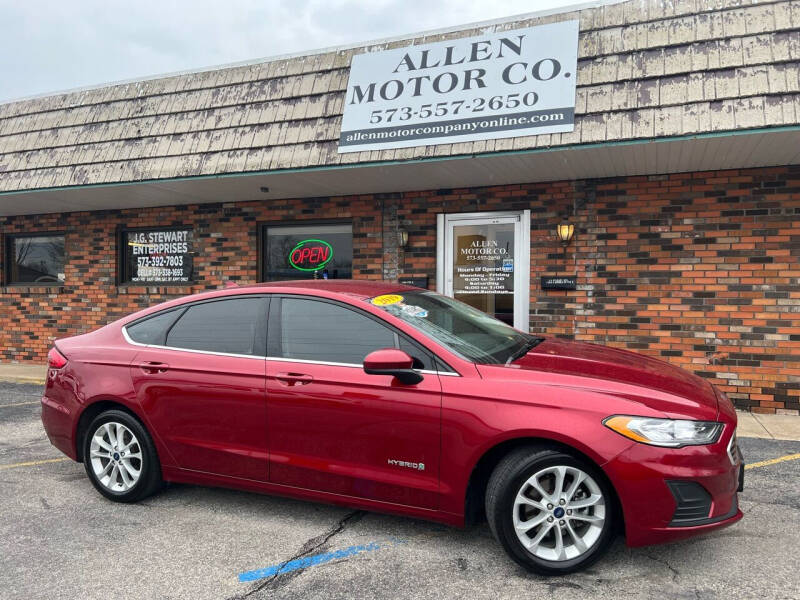 2019 Ford Fusion Hybrid for sale at Allen Motor Company in Eldon MO
