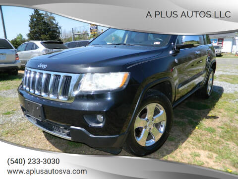 2011 Jeep Grand Cherokee for sale at A Plus Autos LLC in Fredericksburg VA