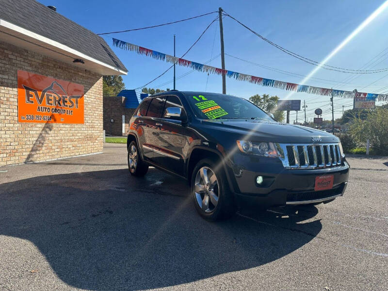 Used 2012 Jeep Grand Cherokee Overland with VIN 1C4RJFCG6CC346251 for sale in Austintown, OH