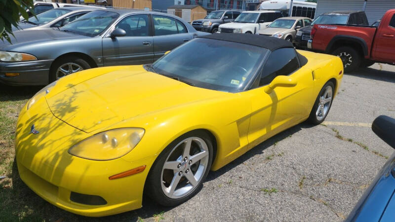 2005 Chevrolet Corvette for sale at Old Towne Motors INC in Petersburg VA