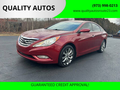 2011 Hyundai Sonata for sale at QUALITY AUTOS in Hamburg NJ