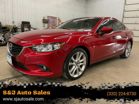 2015 Mazda MAZDA6 for sale at S&J Auto Sales in South Haven MN