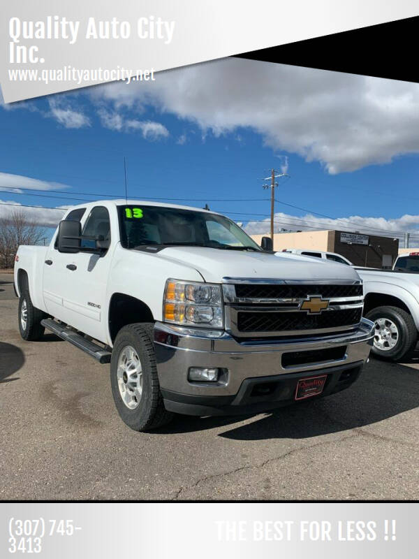 2013 Chevrolet Silverado 2500HD for sale at Quality Auto City Inc. in Laramie WY