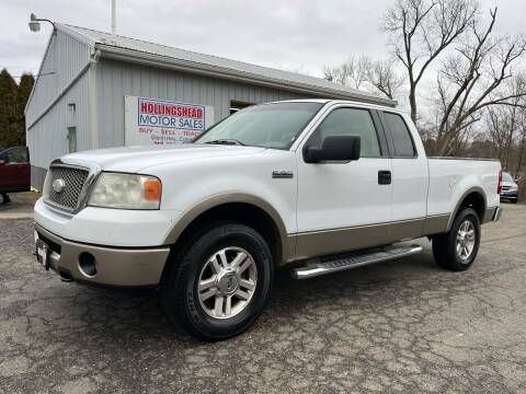 2006 Ford F-150 for sale at HOLLINGSHEAD MOTOR SALES in Cambridge OH