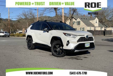 2021 Toyota RAV4 Hybrid for sale at Roe Motors in Grants Pass OR