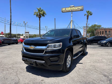 2018 Chevrolet Colorado for sale at A MOTORS SALES AND FINANCE - 5630 San Pedro Ave in San Antonio TX