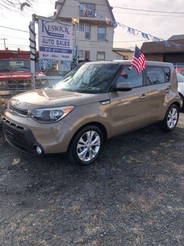 2015 Kia Soul for sale at KESWICK MOTORS in Glenside PA