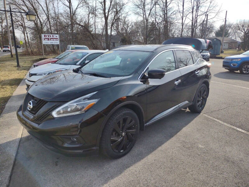 2018 Nissan Murano for sale at Dave's Car Corner in Hartford City IN