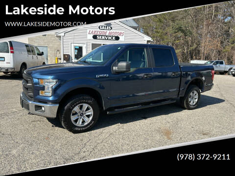 2017 Ford F-150 for sale at Lakeside Motors in Haverhill MA