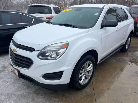 2017 Chevrolet Equinox for sale at Azteca Auto Sales LLC in Des Moines IA