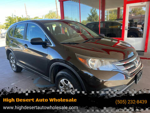 2014 Honda CR-V for sale at High Desert Auto Wholesale in Albuquerque NM