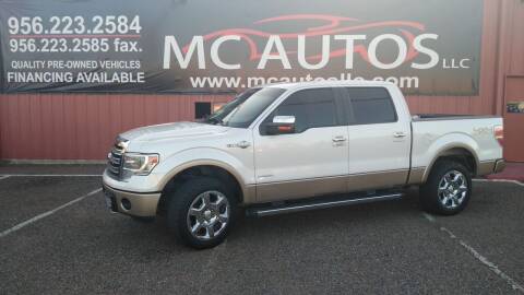2014 Ford F-150 for sale at MC Autos LLC in Pharr TX