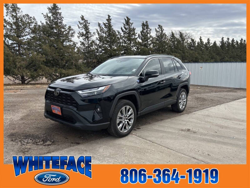Used 2022 Toyota RAV4 XLE Premium with VIN 2T3C1RFV2NC196433 for sale in Hereford, TX