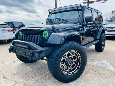 2015 Jeep Wrangler Unlimited for sale at Best Cars of Georgia in Gainesville GA