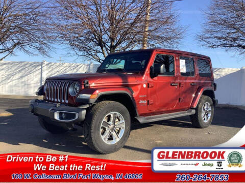 2021 Jeep Wrangler Unlimited for sale at Glenbrook Dodge Chrysler Jeep Ram and Fiat in Fort Wayne IN